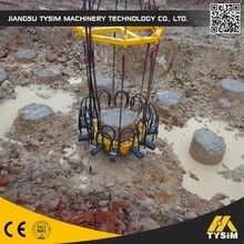 Advanced Hydraulic Pile Breaker / Cutter , Pile Breaking Machine For Round Concret Piles