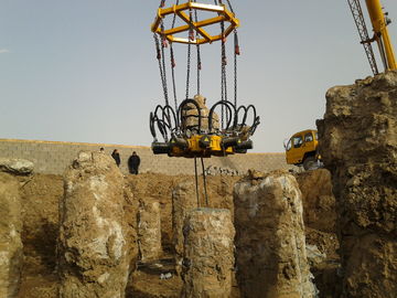Φ300 - Φ1050 mm Round Concrete Hydraulic Pile Breaker For Engineering Construction Tools
