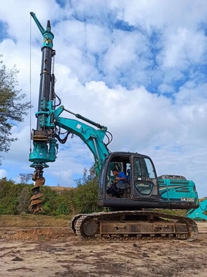 تجهیزات مته دکل شمع زنی چرخشی 25t Kr50A 1200mm