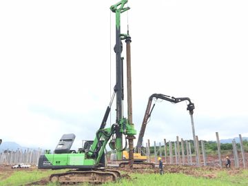 KR150C CAT Chassis High-Performance Hydraulic Piling Rig برای پایه های قوی و پایدار