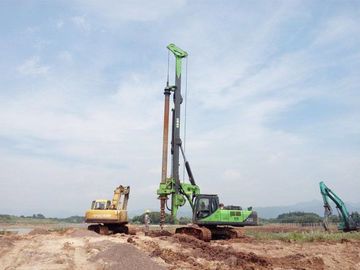 1300 mm Dia 43m Depth KR125C Bored Pile Drilling Machine Borehole حفاری تجهیزات گشتاور پایداری بالا 125 کیلو نیوتن متر