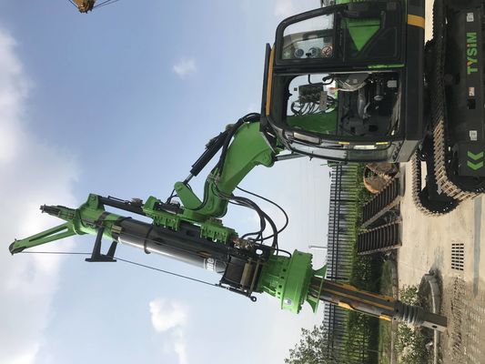 دستگاه استفاده شده با موتور ISUZU AA-6HK1XQP با سیستم هیدرولیک حلقه بسته برای حداکثر طول 30 متر