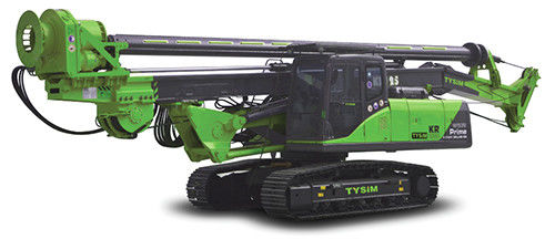 کیفیت  KR125A 37m / 45m Drilling Depth Bored Pile Equipment , Foundation Drill Rigs 34 T Overall Weight کارخانه