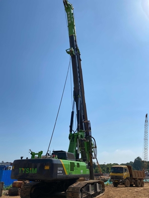 شمع‌کوب هیدرولیکی KR300C با شاسی CAT