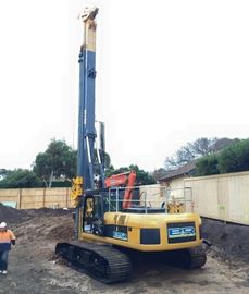 TYSIM Bored Pile Driving Machine KR150C Hydraulic Piling Rig 52m Max Drilling عمق 1500 mm Max.