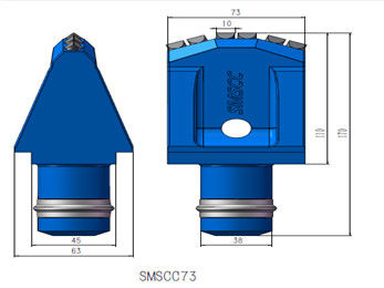 Foundation Drilling Tools For Foundation Drilling Equipment / Construction Pile Driver