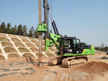 1500mm Auger Hydraulic Piling Rig ماشین حفاری زمین 30rpm برای حفاری هیدرولیک
