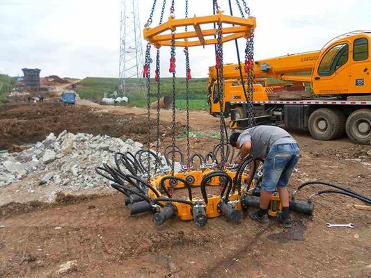 دستگاه شمع بتنی ایمن تر با راندمان بالا، برش شمع گرد کم صدا KP315A قطر شمع 300 ~ 1050 میلی متر