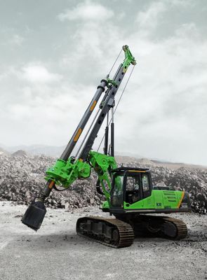 KR110D دستگاه هیدرولیک شمع دوار برای ساخت برق حداکثر. قطر حفاری 1200 میلی متر