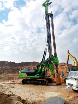 TYSIM Bored Pile Driving Machine KR150C Hydraulic Piling Rig 52m Max Drilling عمق 1500 mm Max.