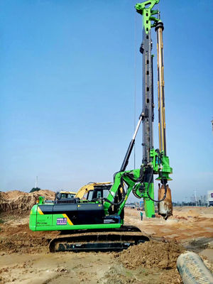 TYSIM Bored Pile Driving Machine KR150C Hydraulic Piling Rig 52m Max Drilling عمق 1500 mm Max.