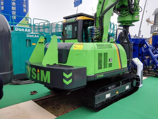 ماشین استفاده شده برای سنگ زنی با سیستم هیدرولیک حلقه بسته، حداکثر طول سنگ تا 30 متر و موتور ISUZU AA-6HK1XQP برای کار پایه