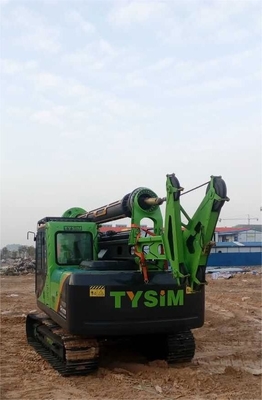 قطر 2000mm عمق 64m هیدرولیک چرخ دار استخر