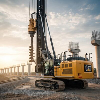 دستگاه سنگ زنی KR300C با عمق حفاری حداکثر 54 متر 320kN.m و قطر حفاری 2500mm