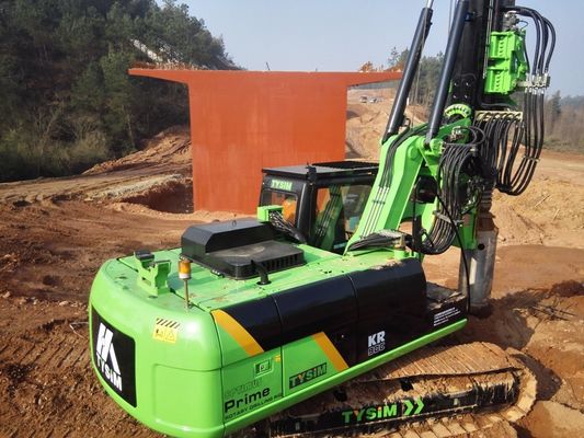 دستگاه هیدرولیک با قطر حفاری 1200 میلی متر و کنترل جویستیک هیدرولیک برای تجهیزات ساختمانی کارآمد